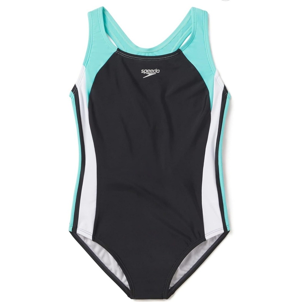 youth One Piece Speedo Sea Level Swimsuit Size 14 NWOT